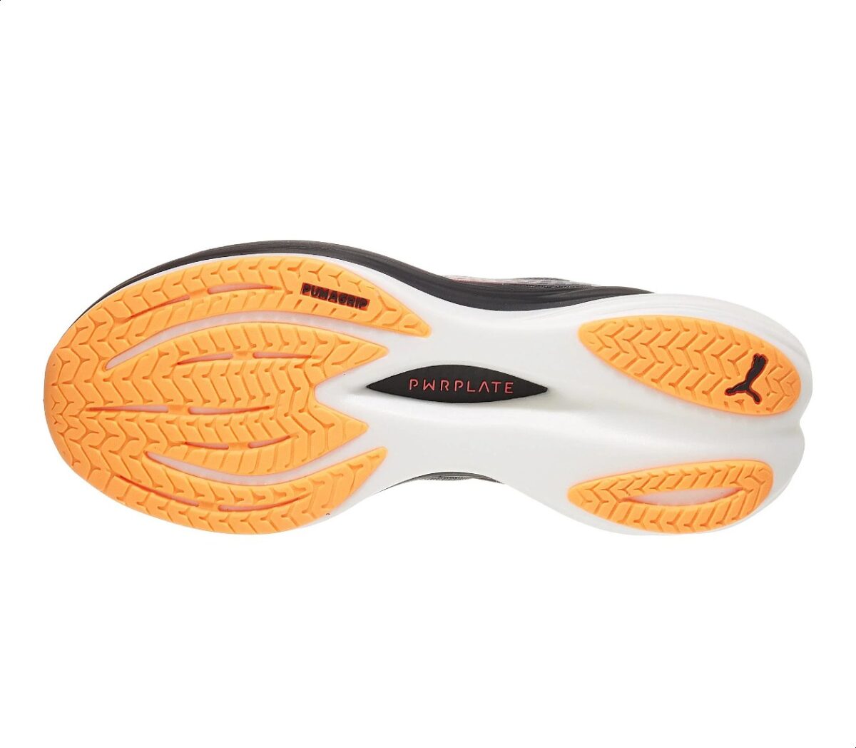 Suola Scarpa Puma Deviate Nitro 3 uomo nera arancione