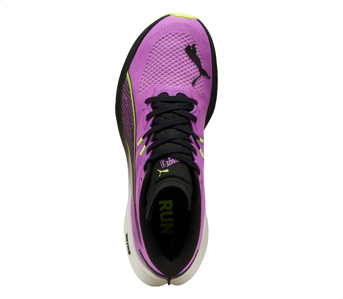 Tomaia Scarpa Puma deviate nitro 3 uomo viola nera