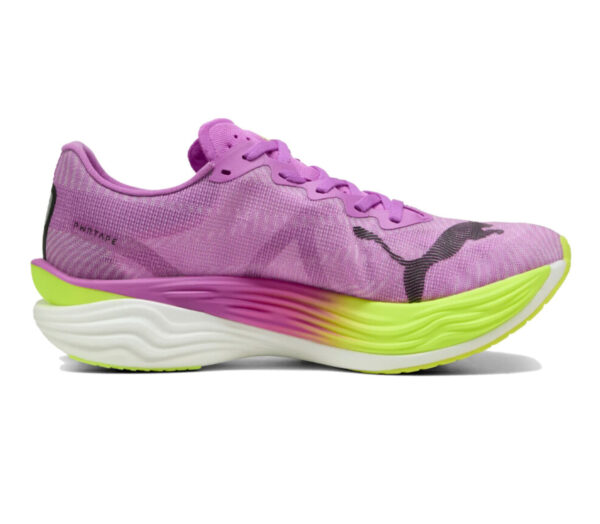 Scarpa Puma deviate nitro 3 uomo viola gialla