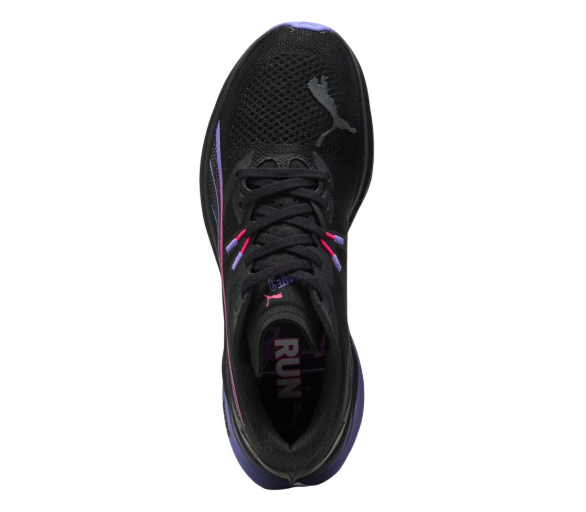 Tomaia Scarpa Puma Deviate Nitro 3 uomo nera viola