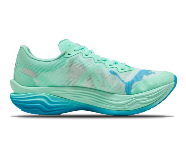 Scarpa Puma Deviate Nitro Elite 3 uomo verde acqua