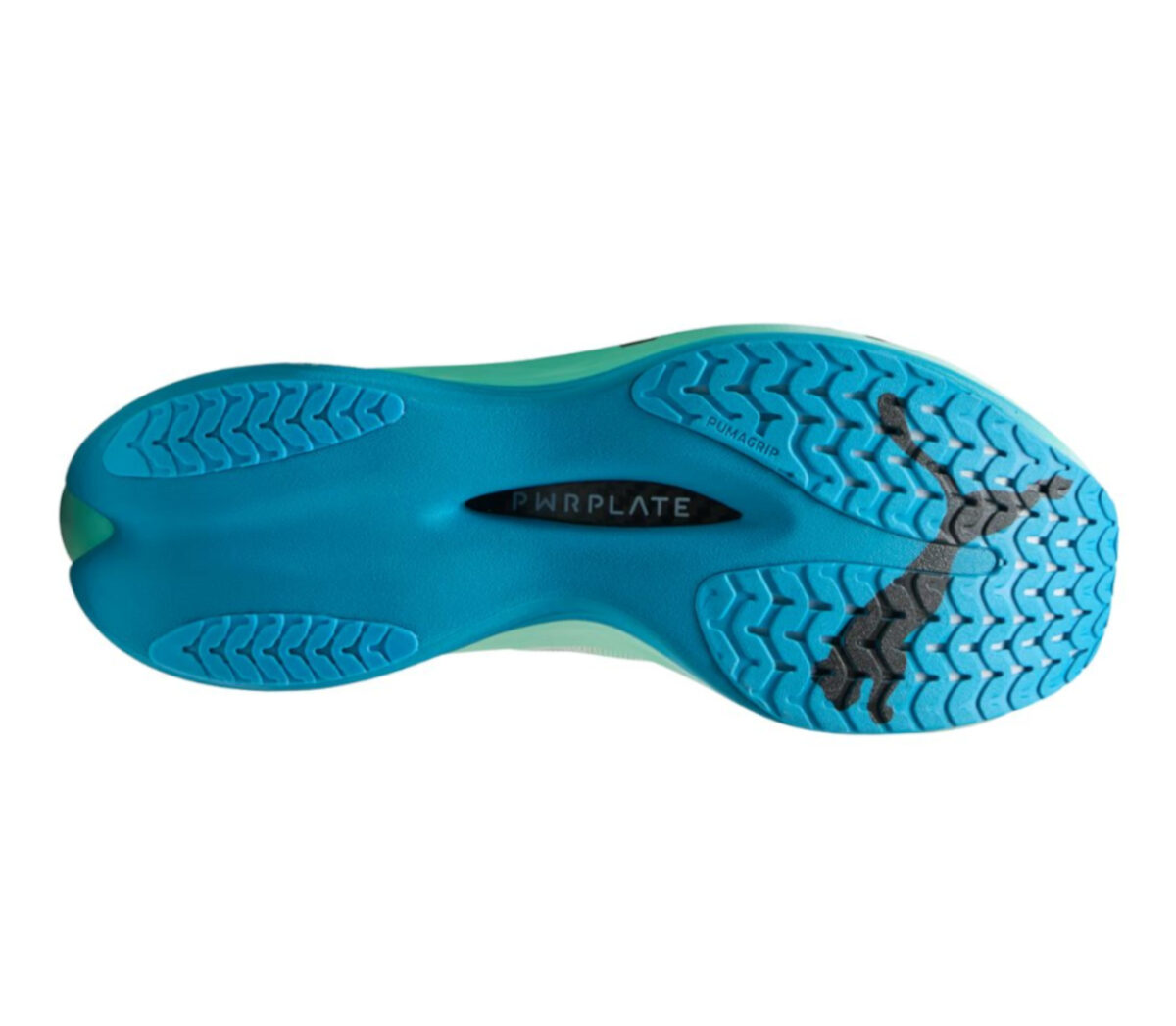Suola Scarpa Puma Deviate Nitro Elite 3 uomo verde acqua