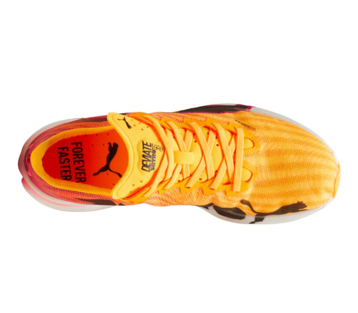Tomaia Scarpa Puma Deviate Nitro Elite 3 uomo arancione