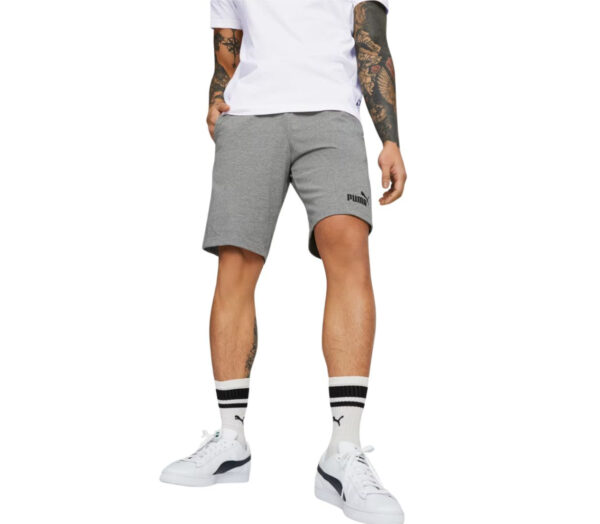 Short Puma ESS Jersey Short uomo grigi