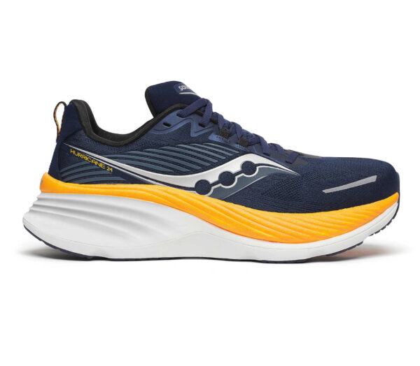 Scarpa Saucony Hurricane 24 uomo blu arancione