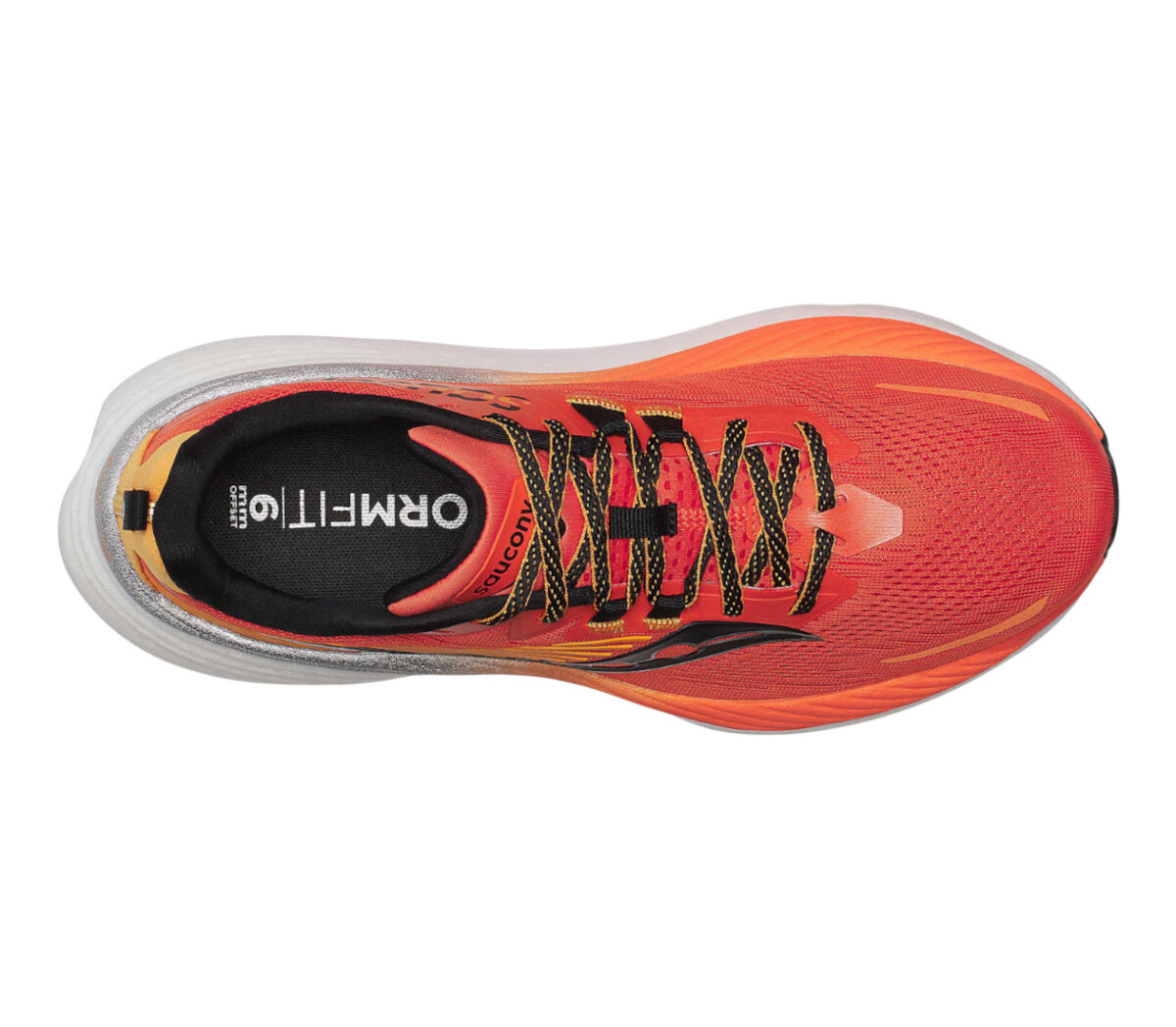 Tomaia Scarpa Saucony Hurricane 24 uomo arancione