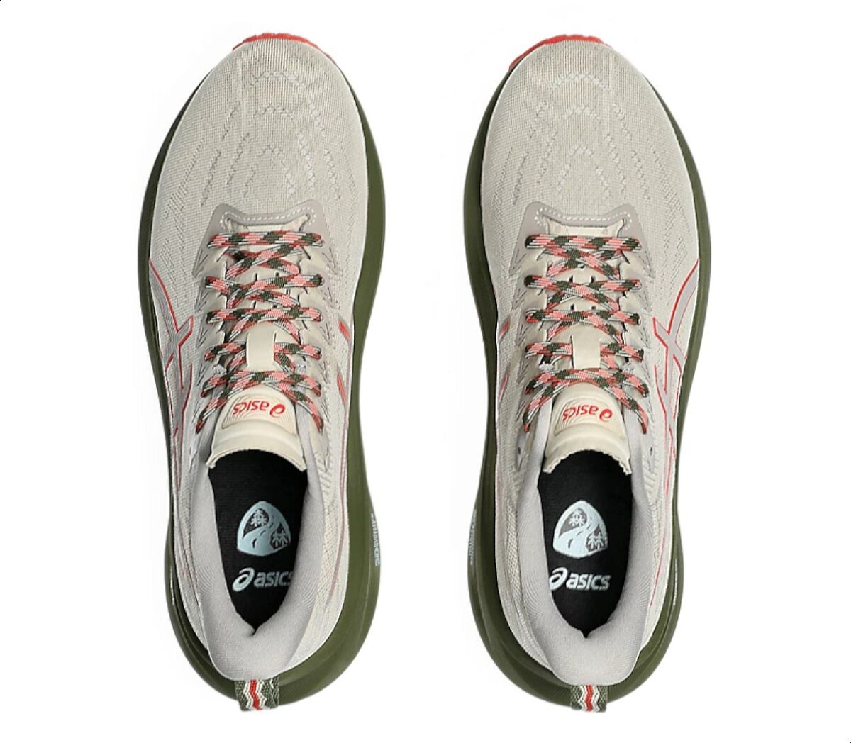 Tomaia Scarpa Asics GT-2000 13 TR uomo beige verde