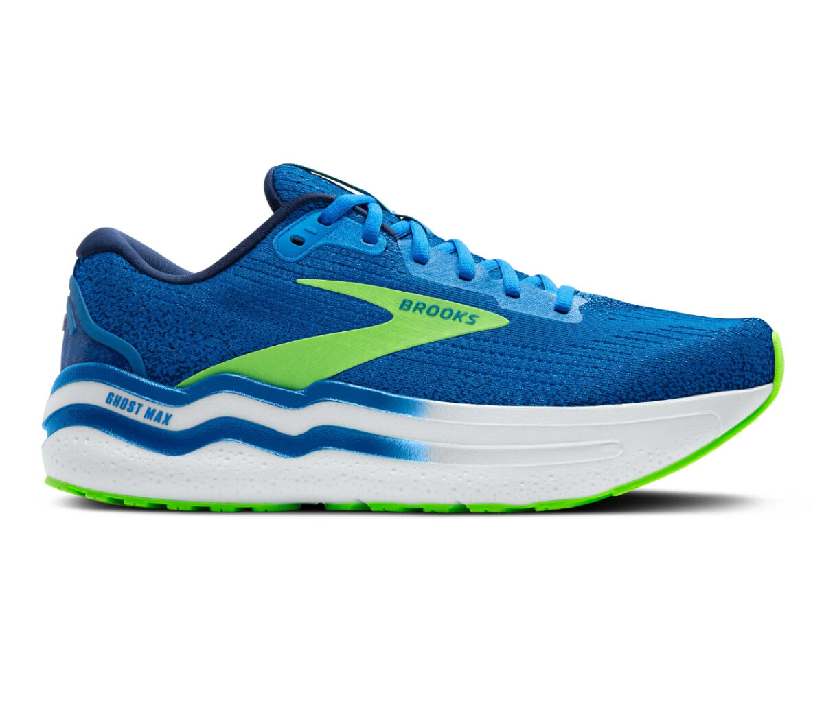 Scarpa Brooks Ghost Max 2 uomo blu verde