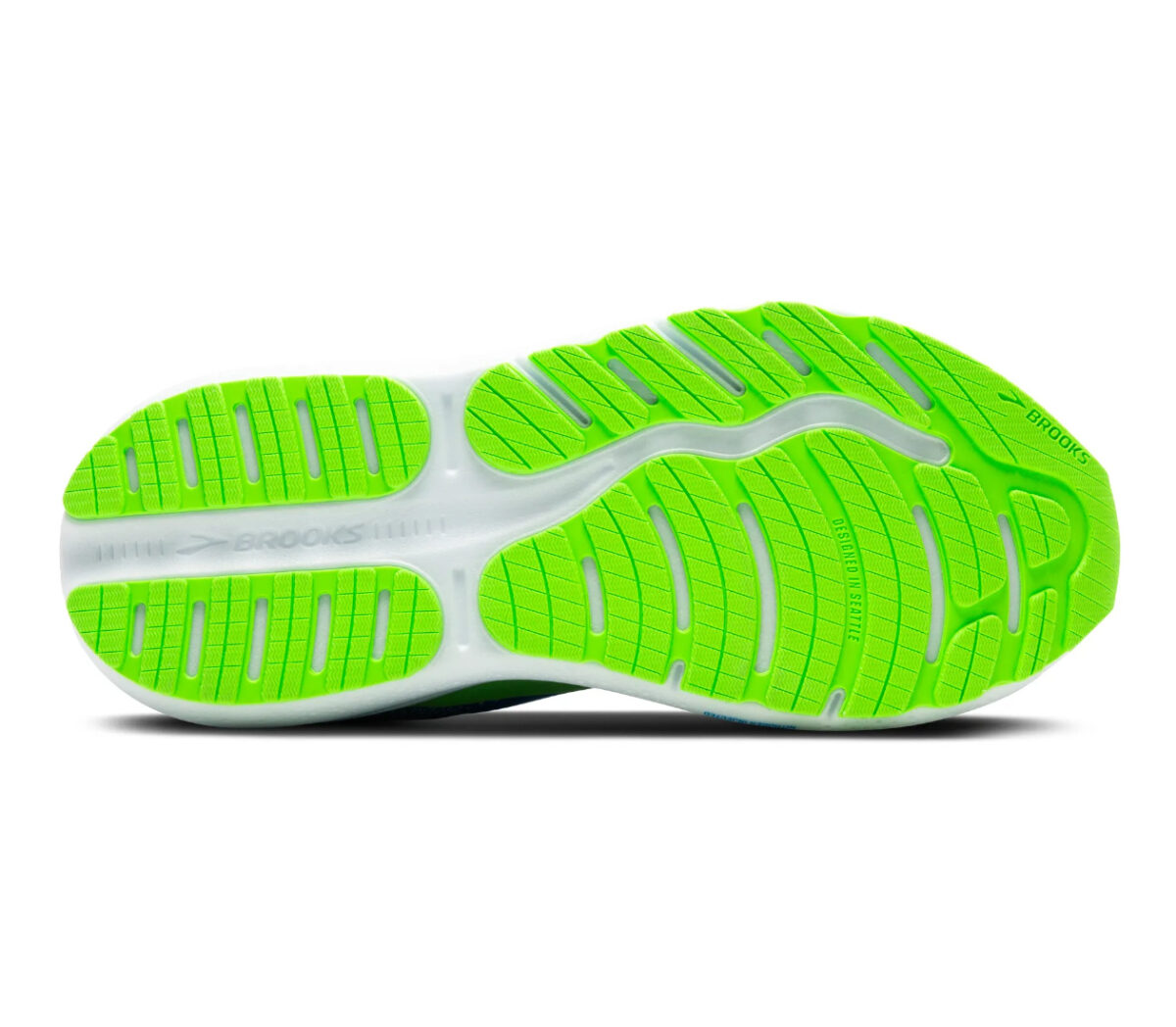 Suola Scarpa Brooks Ghost Max 2 uomo blu verde