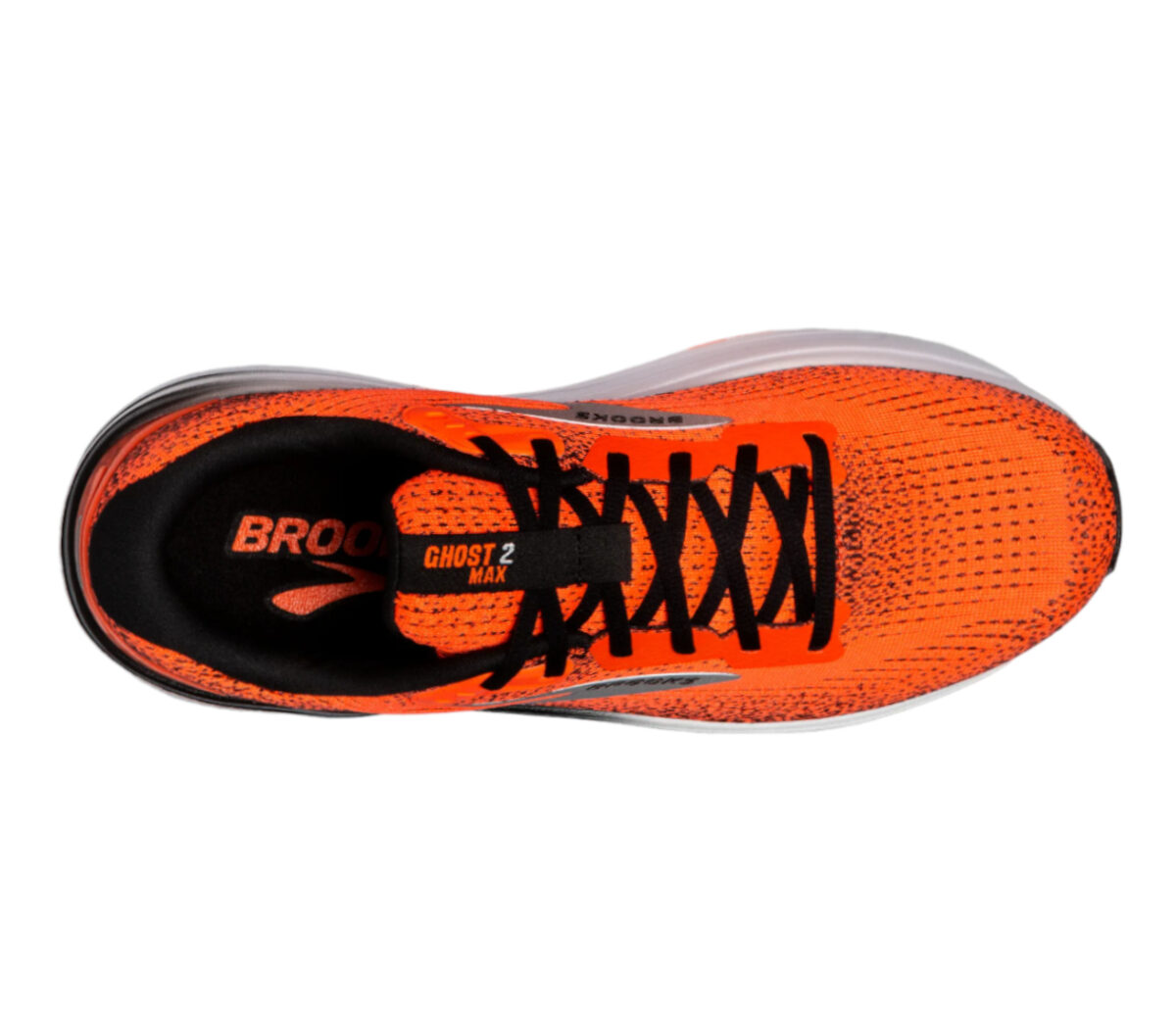 Tomaia Scarpa Brooks Ghost Max 2 uomo arancione