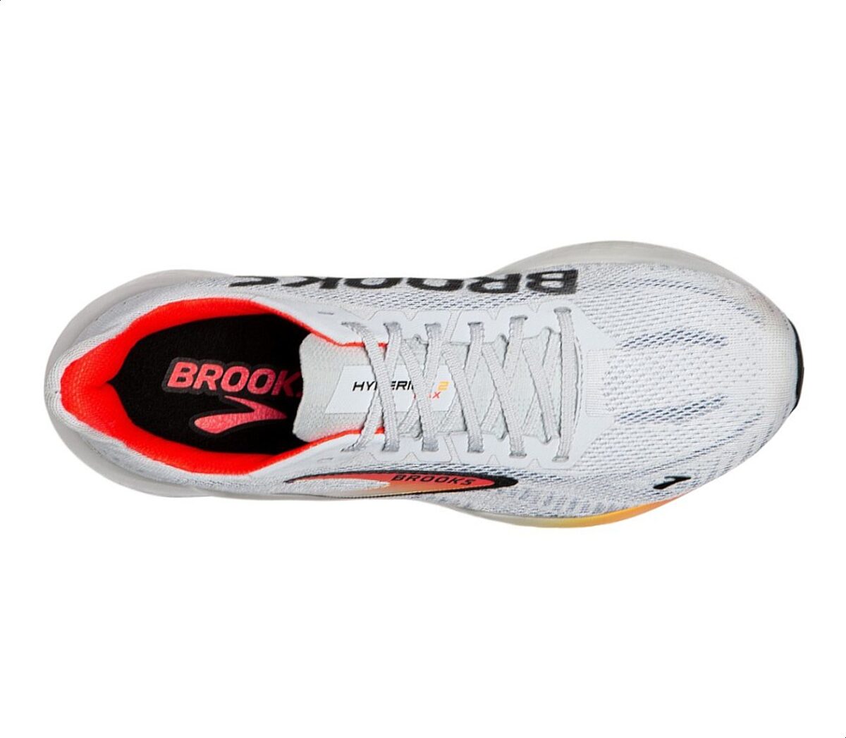 Tomaia Scarpa Brooks Hyperion Max 2 donna grigia arancione