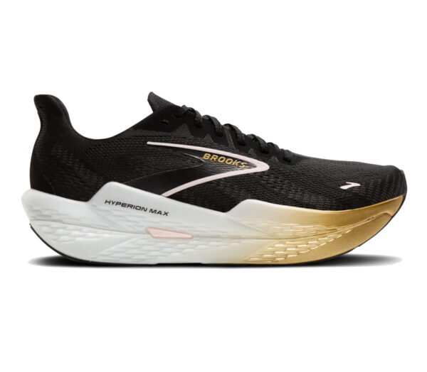 Scarpa Brooks Hyperion Max 2 uomo black gold pink