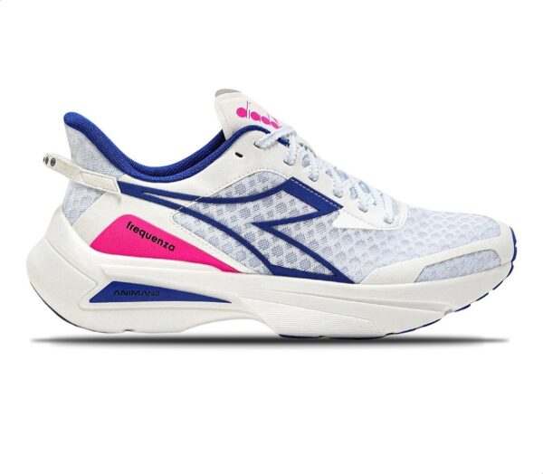 Scarpa Diadora Frequenza uomo bianca blu