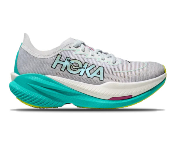 Scarpa Hoka Mach X 2 donna grigia verde