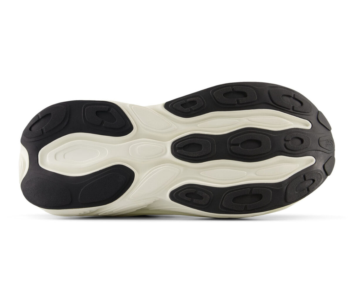 Suola Scarpa New Balance Fresh Foam X More v5 uomo nera bianca