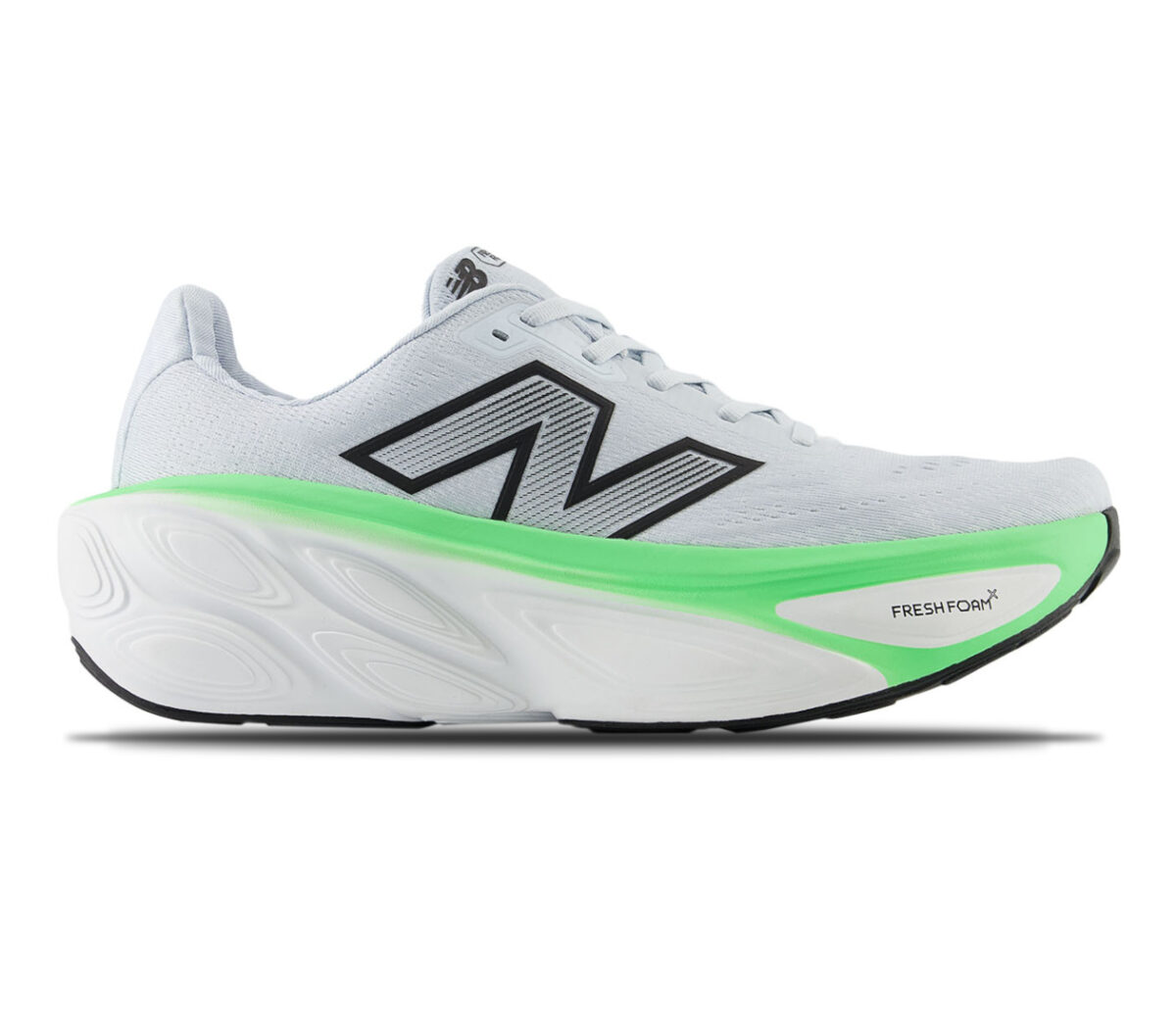 Scarpa Scarpa New Balance Fresh Foam More v5 uomo bianca verde