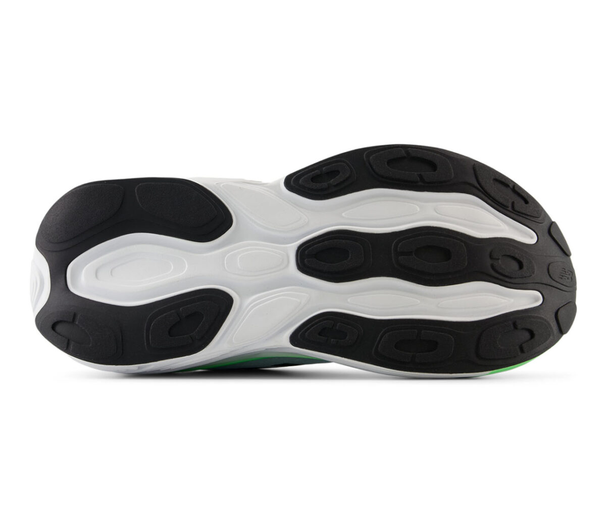 Suola Scarpa Scarpa New Balance Fresh Foam More v5 uomo bianca verde