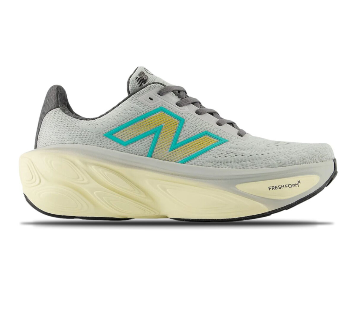 Scarpa New Balance Fresh Foam X More v5 uomo grigia