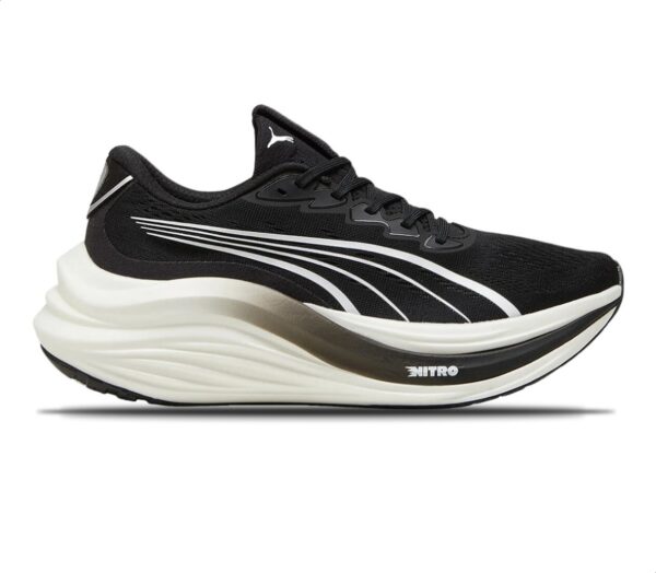 Scarpa Puma MagMax Nitro uomo nera bianca