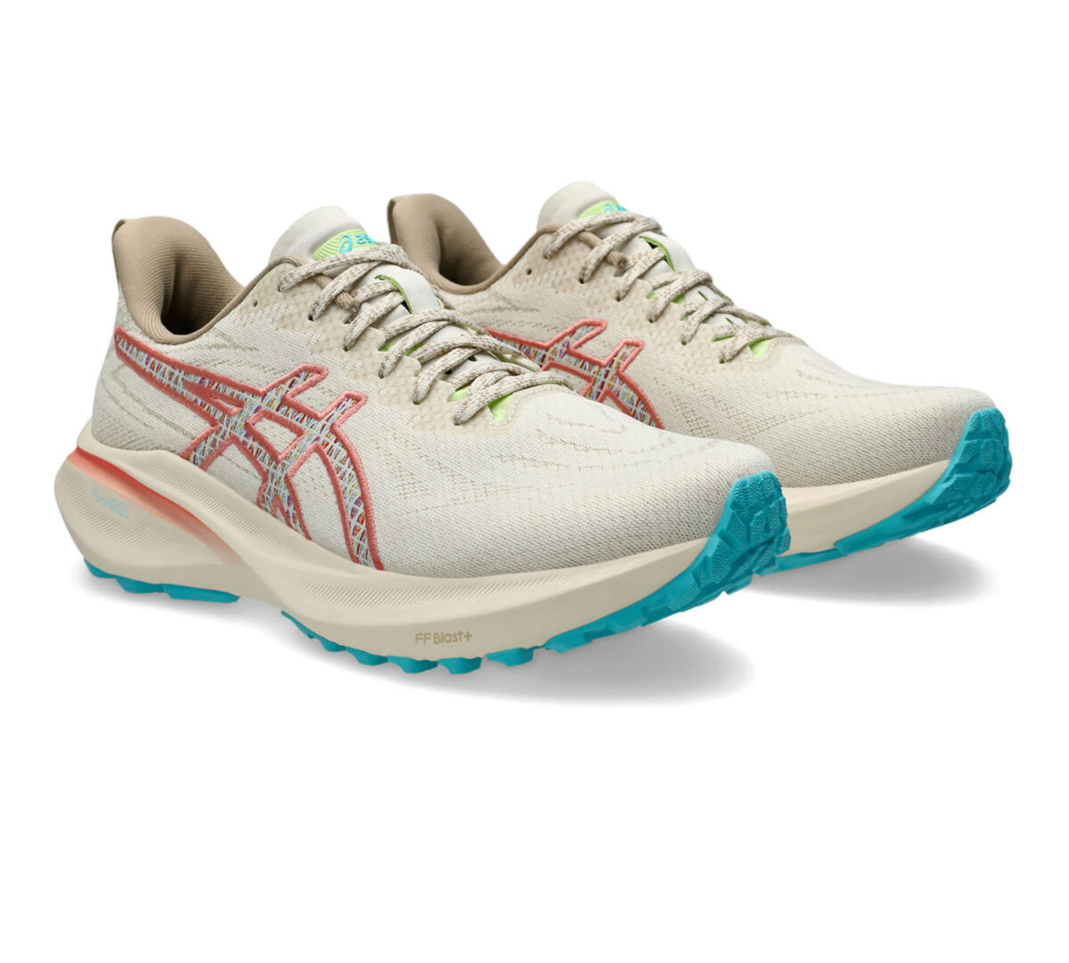 Coppia Scarpa Asics GT 2000 13 TR donna Nature Bathing Guava