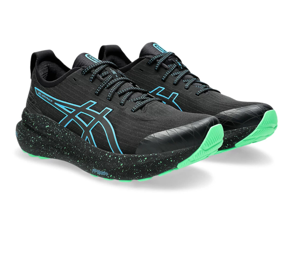 Coppia Scarpa Asics Gel-Kayano 31 Lite Show uomo nera verde