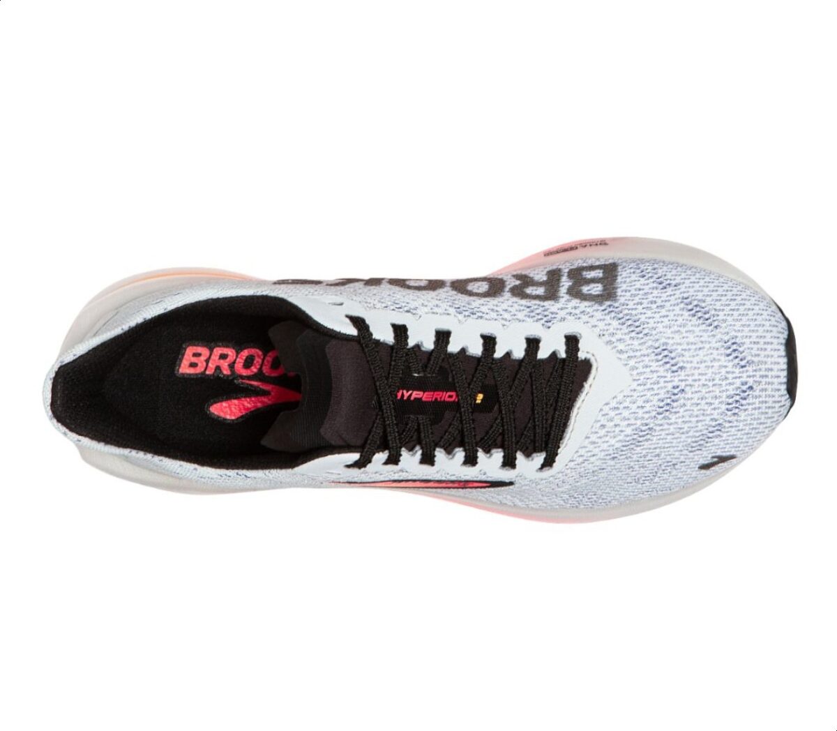 Tomaia Scarpa Brooks Hyperion 2 uomo grigia arancione