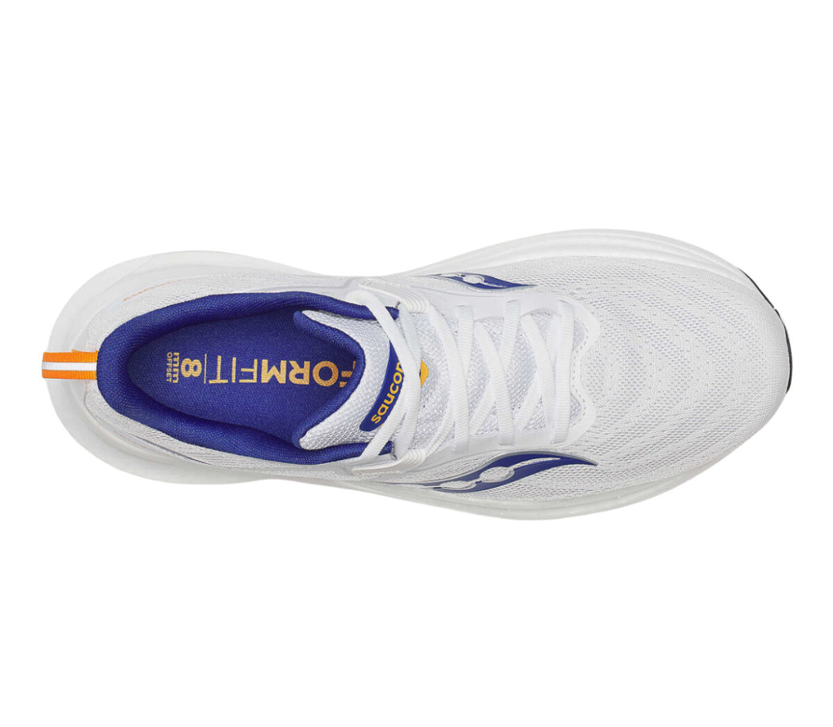 Tomaia Scarpa Saucony Tempus 2 uomo bianca blu