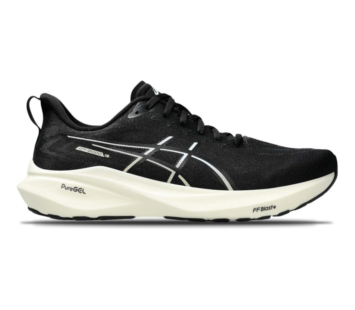 Scarpa Scarpa Asics Gel GT-2000 13 uomo bianca nera