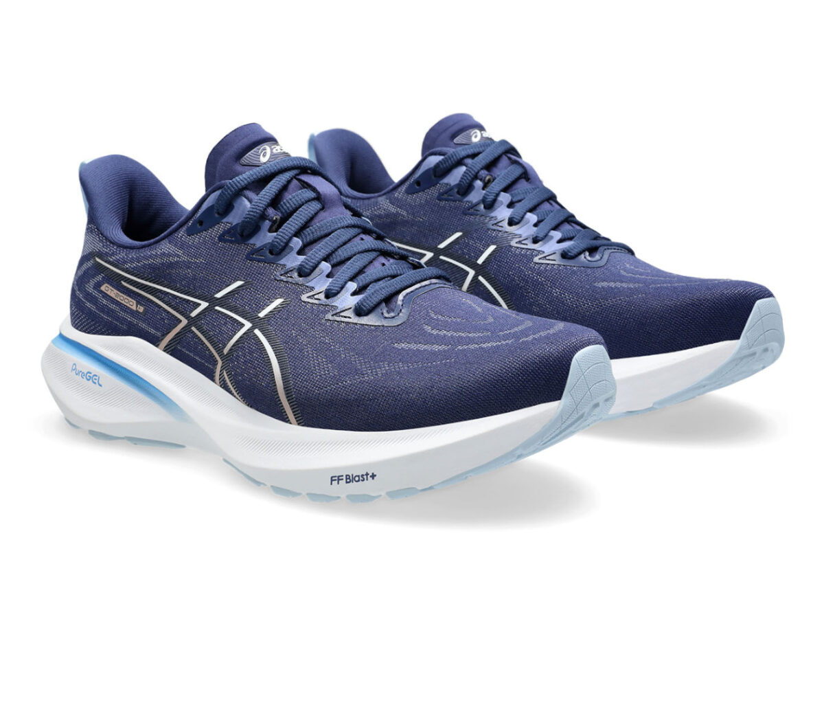 Coppia Scarpa Asics GT 2000 13 donna Indigo Blue/Carrier Grey