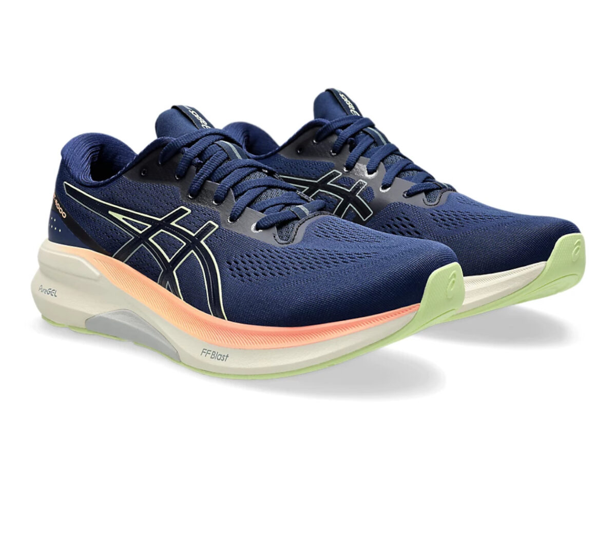 Coppia Scarpa Asics GT-4000 4 uomo blu arancione