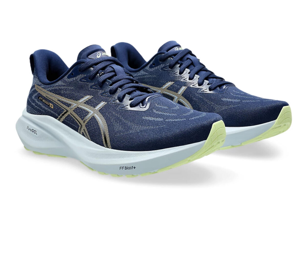 Coppia Scarpa Asics GT-2000 13 donna blu gialla