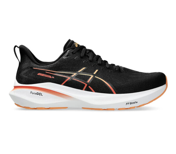 Scarpa Asics GT-2000 13 uomo nero arancione