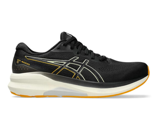 Scarpa Asics GT-4000 4 uomo nera arancione