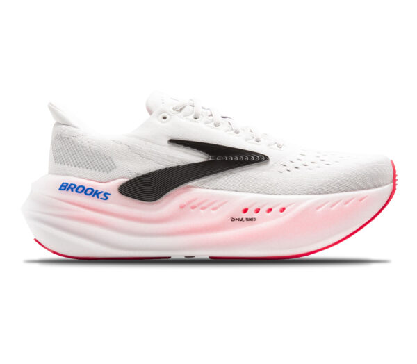 Scarpa Brooks Glycerin Max donna bianca rossa