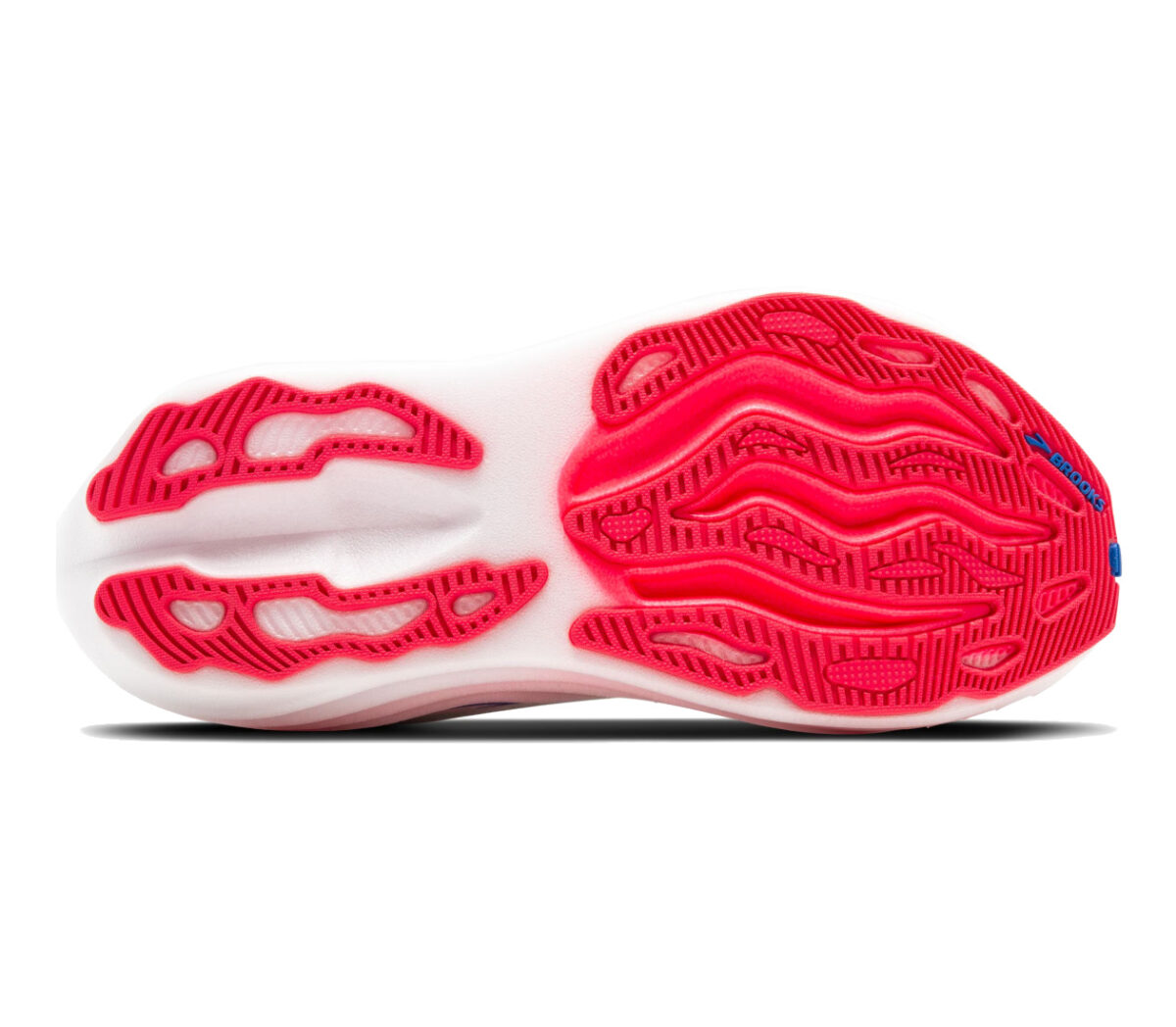Suola Scarpa Brooks Glycerin Max donna bianca rossa