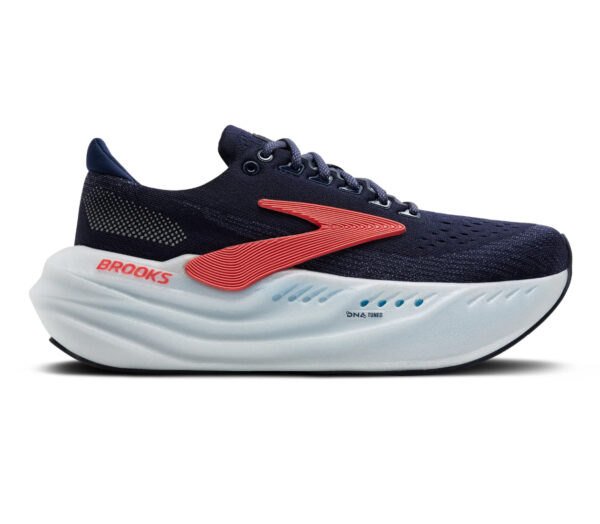 Scarpa Brooks Glycerin Max donna blu arancione