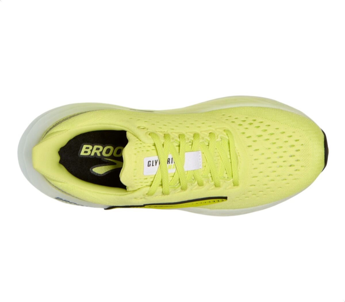 Tomaia Scarpa Brooks Glycerin max donna gialla nera