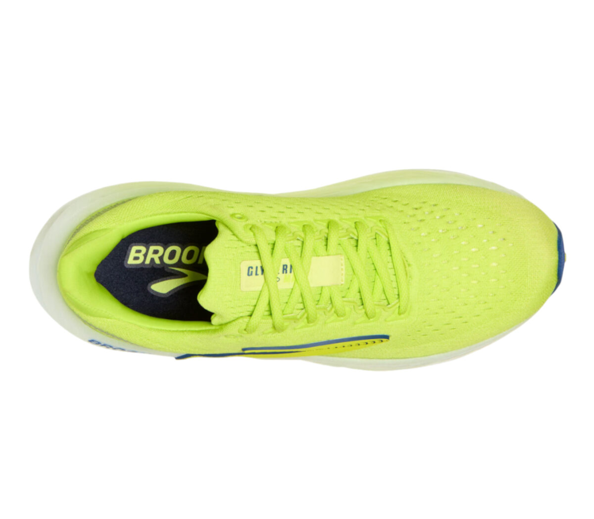 Tomaia Scarpa Brooks Glycerin Max uomo gialla