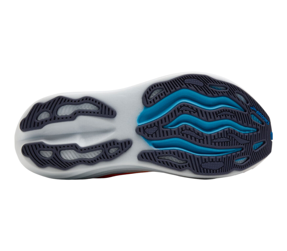 Suola Scarpa Brooks Glycerin Max uomo arancione