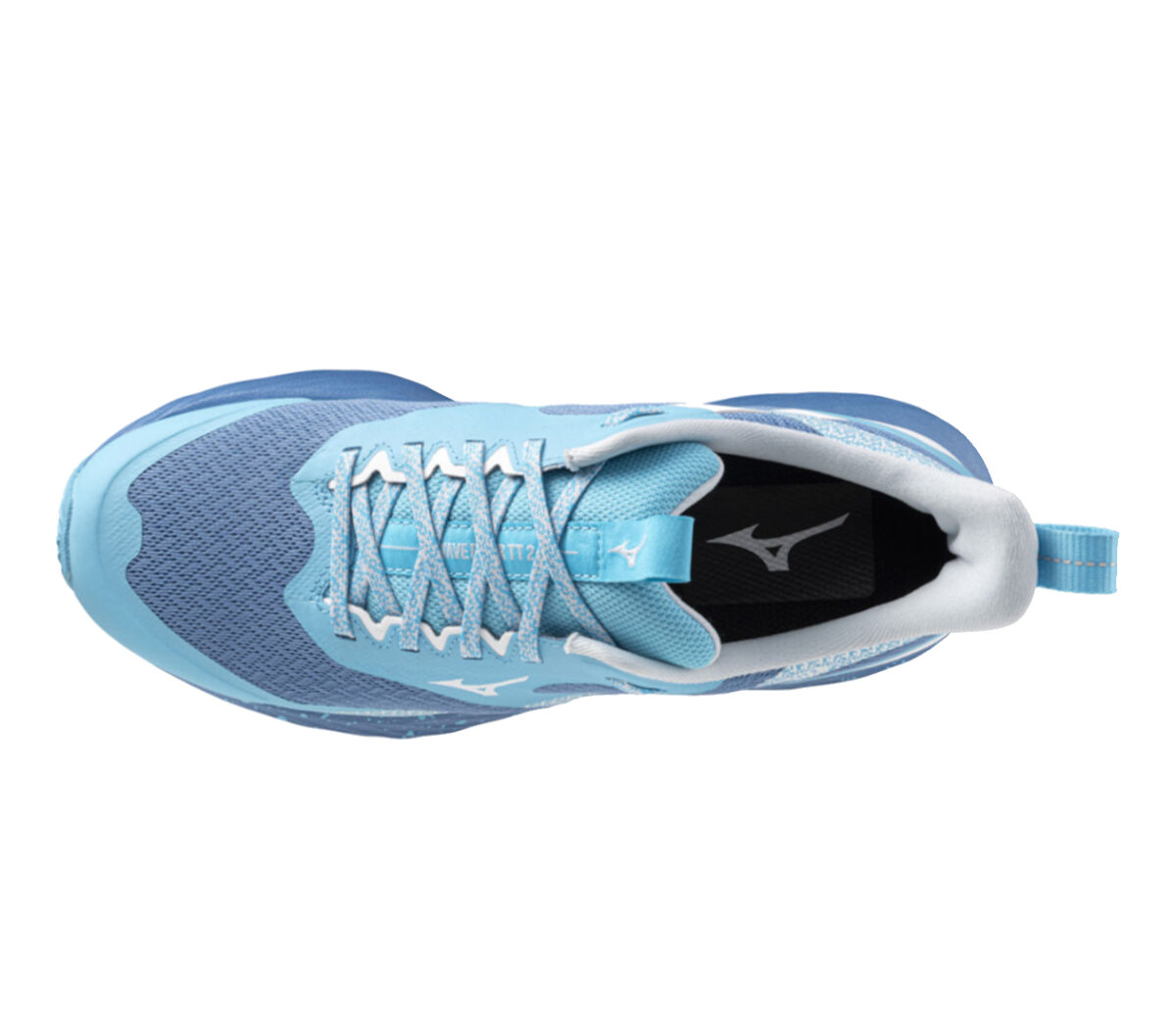 Tomaia Scarpa Mizuno Wave Rider TT 2 donna celeste
