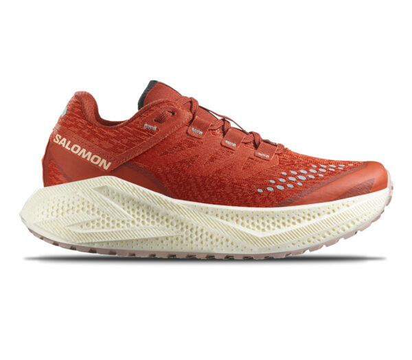 scarpa da trail donna salomon aero glide gravel rossa