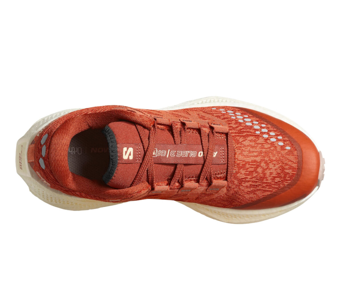 scarpa da trail donna salomon aero glide gravel rossa