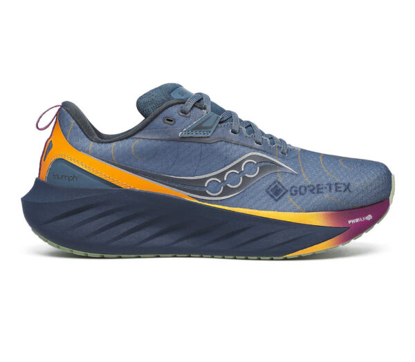 Scarpa Saucony Triumph 22 GTX donna blu