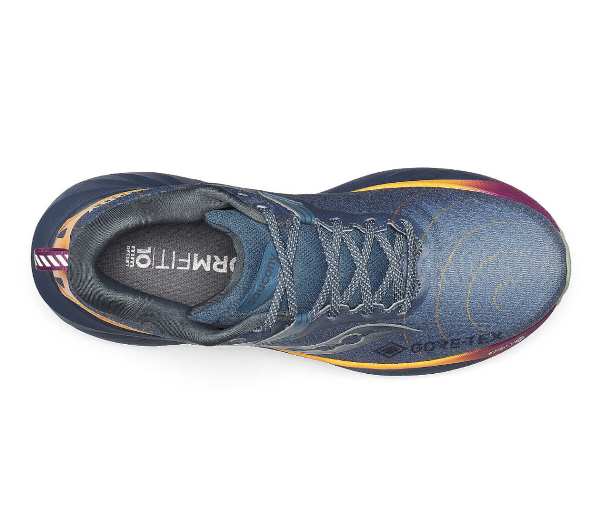 Tomaia Scarpa Saucony Triumph 22 GTX uomo blu