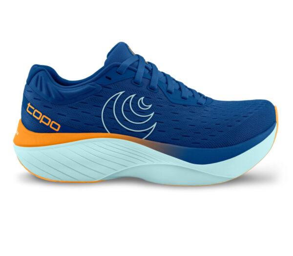 scarpa da running topo atmos blu da uomo