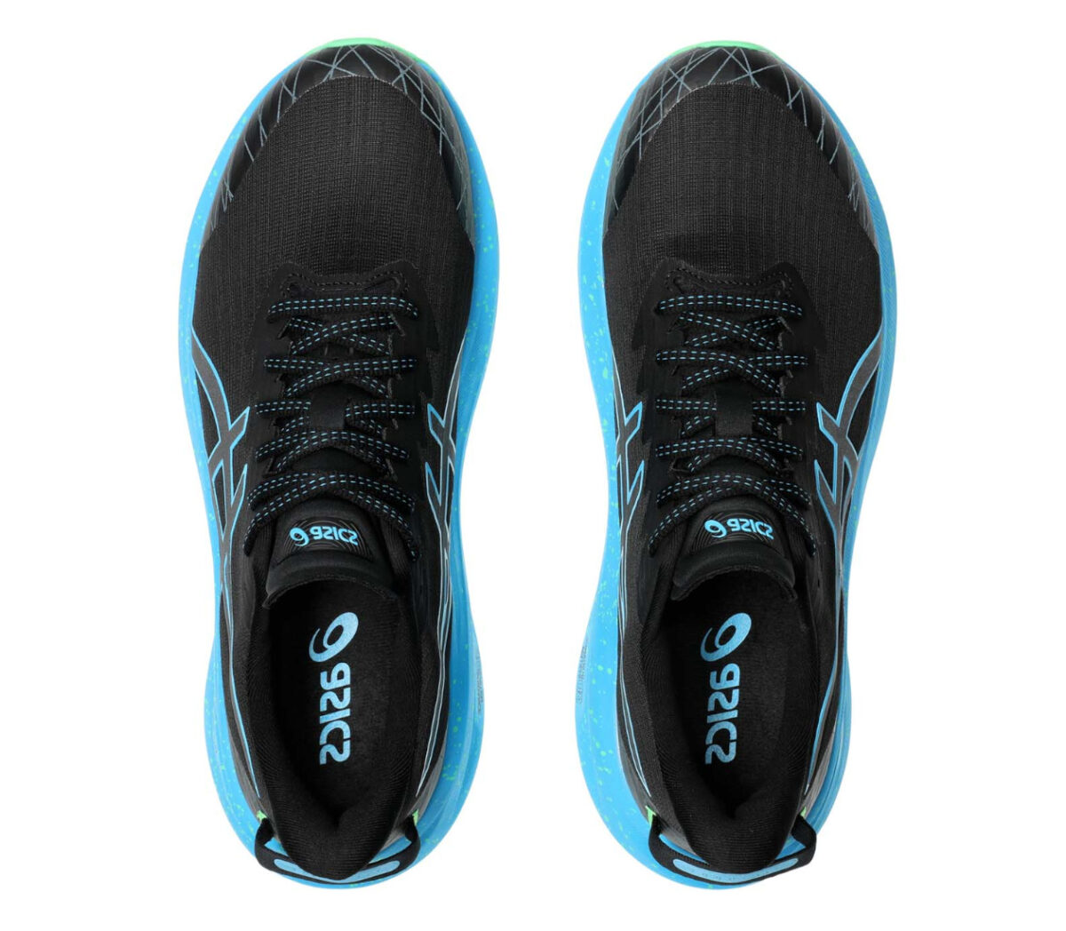 Tomaia Scarpa Asics Gel GT-2000 13 Lite Show uomo nera celeste