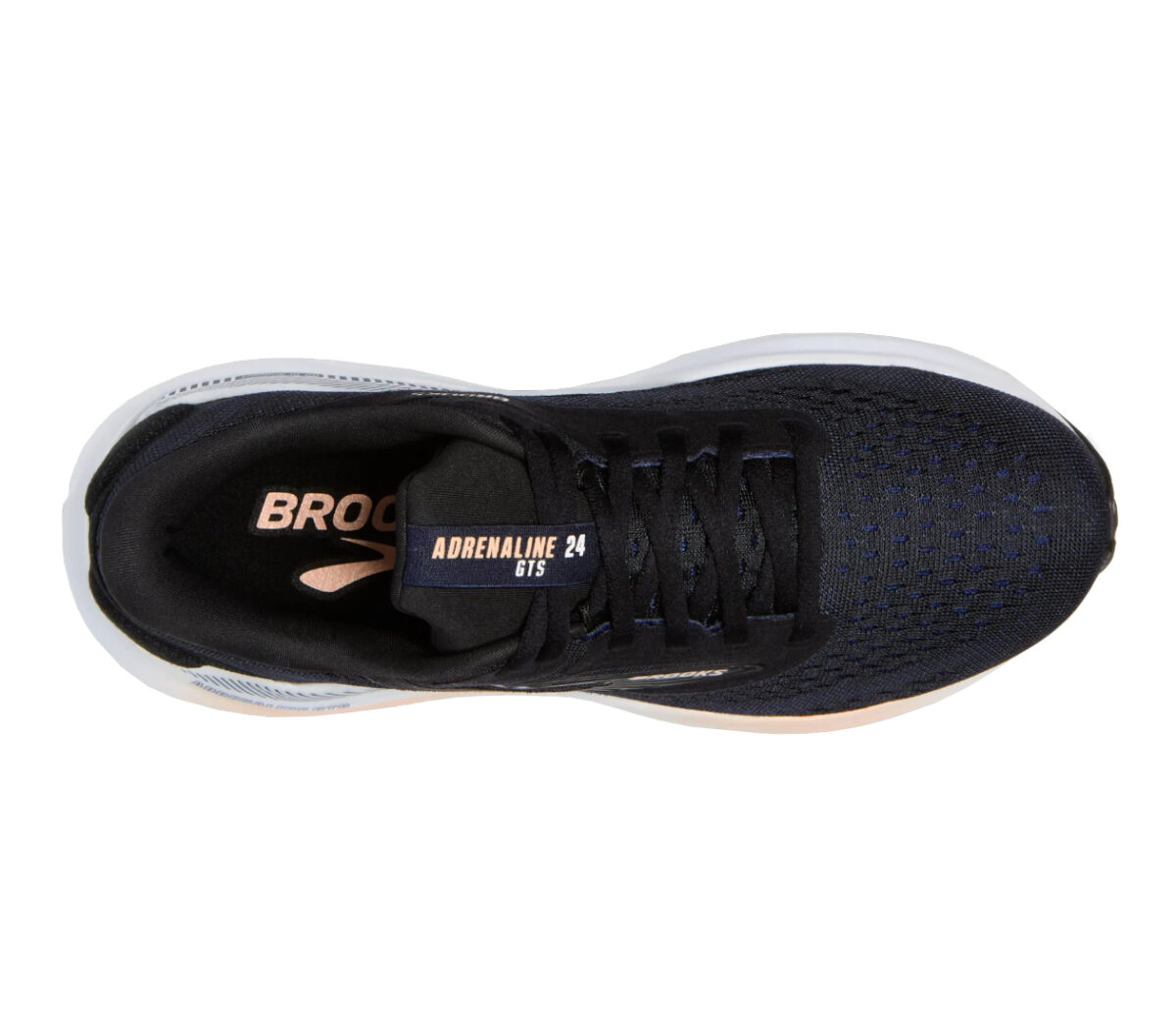 Tomaia Scarpa Brooks Adrenaline GTS 24 donna nera bianca