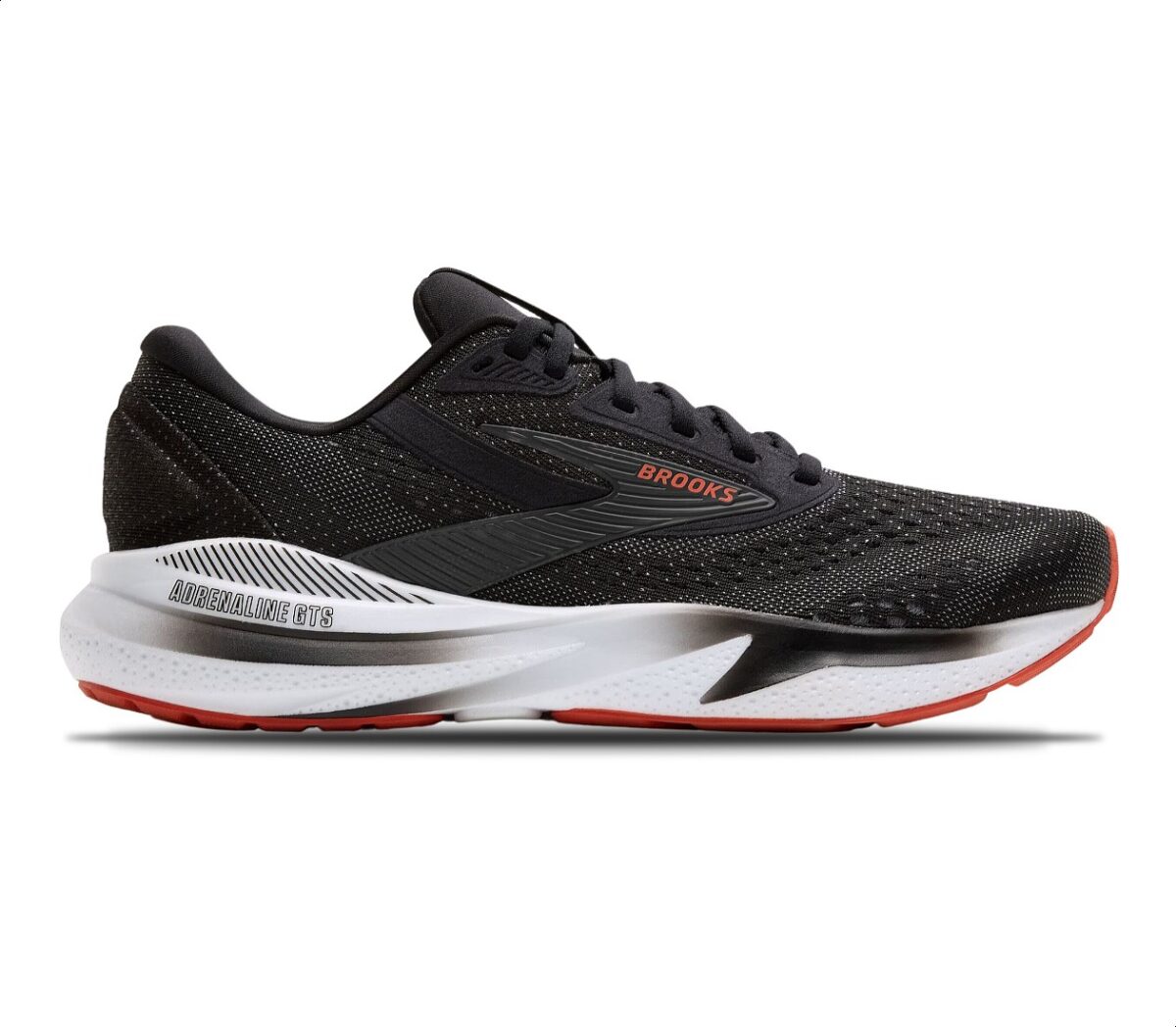 Scarpa Brooks Adrenaline GTS 24 uomo nera arancione