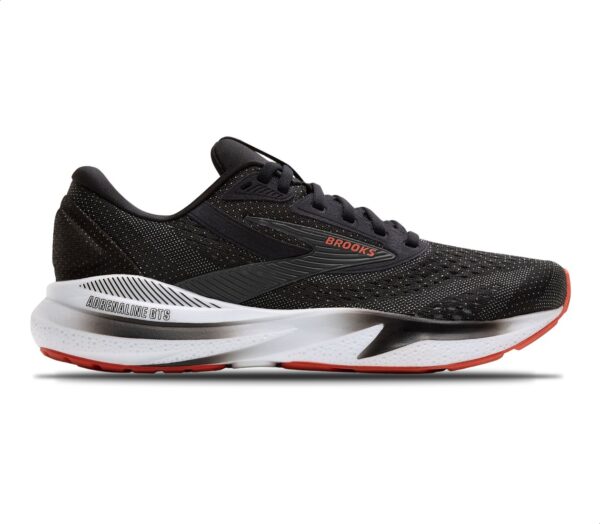 Scarpa Brooks Adrenaline GTS 24 uomo nera arancione