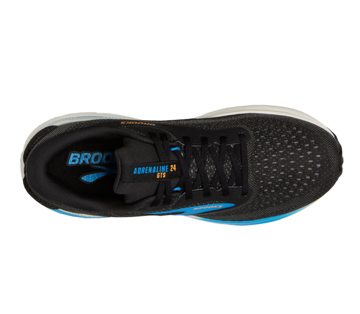 Tomaia Scarpa Brooks Adrenaline GTS 24 uomo nera blu